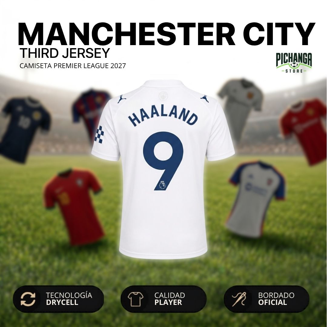 Camiseta Manchester City Tercera Equipación 2027