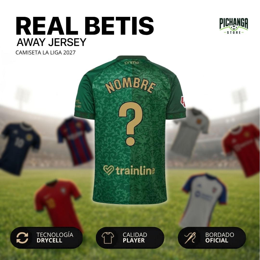 Camiseta Real Betis Visita 2027