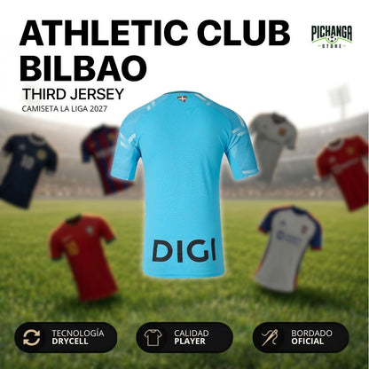 Camiseta Athletic Club Bilbao Tercera Equipación 2027