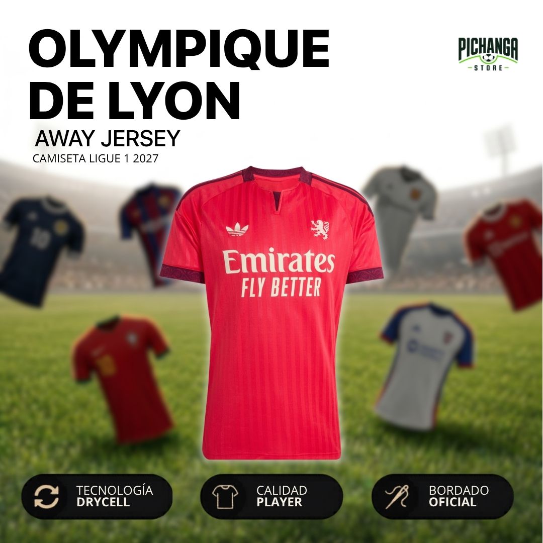 Camiseta Olympique de Lyon Visita 2027