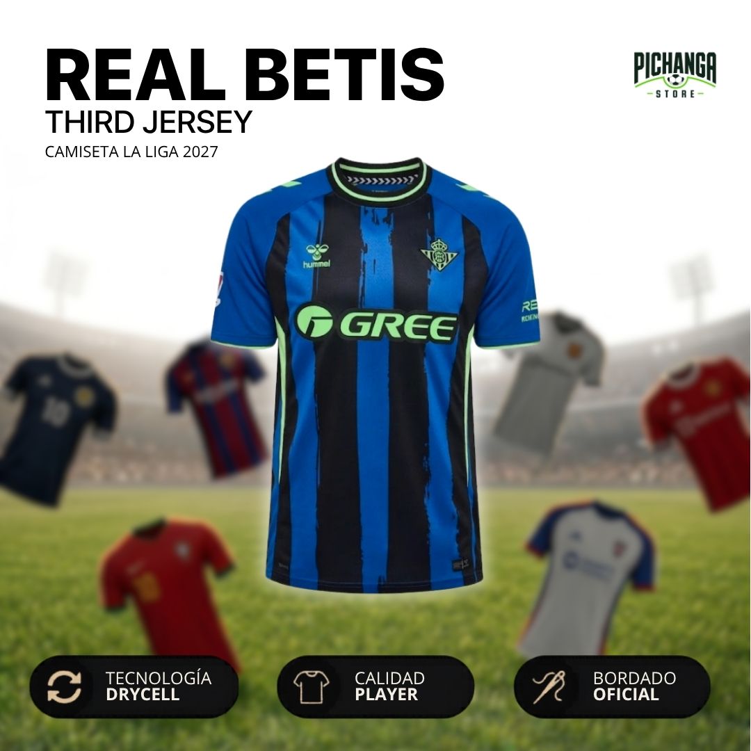 Camiseta Real Betis Tercera Equipación 2027