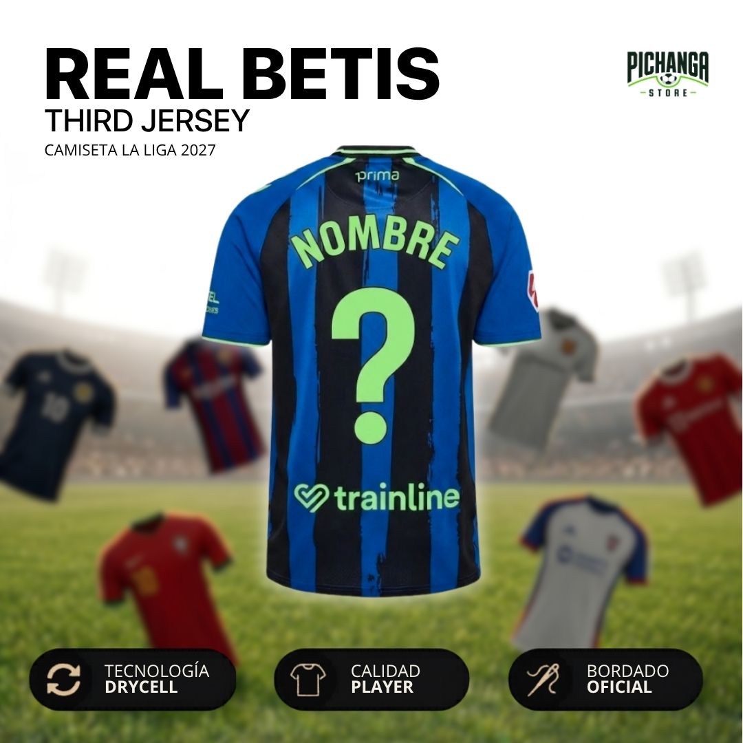 Camiseta Real Betis Tercera Equipación 2027