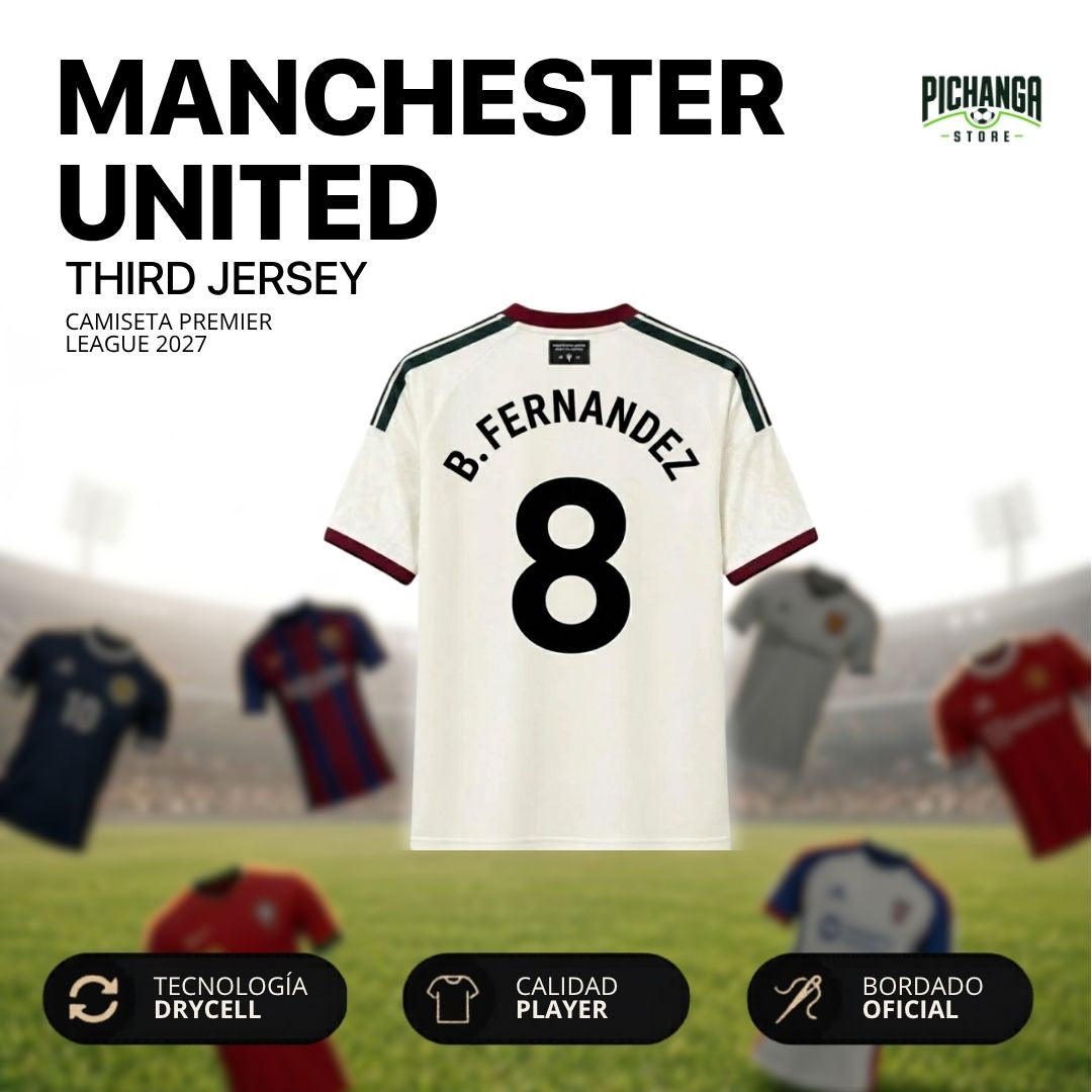 Camiseta Manchester United Tercera Equipación 2027