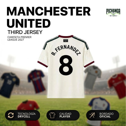 Camiseta Manchester United Tercera Equipación 2027
