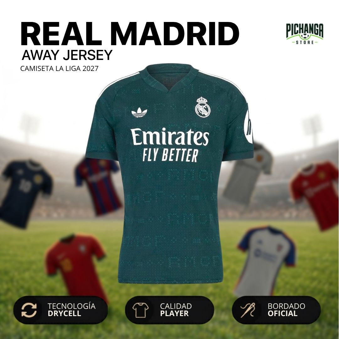 Camiseta Real Madrid Visita 2027