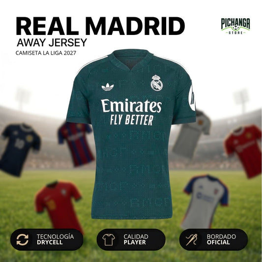 Camiseta Real Madrid Visita 2027