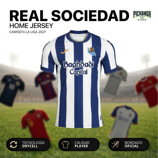 Camiseta Real Sociedad 2027