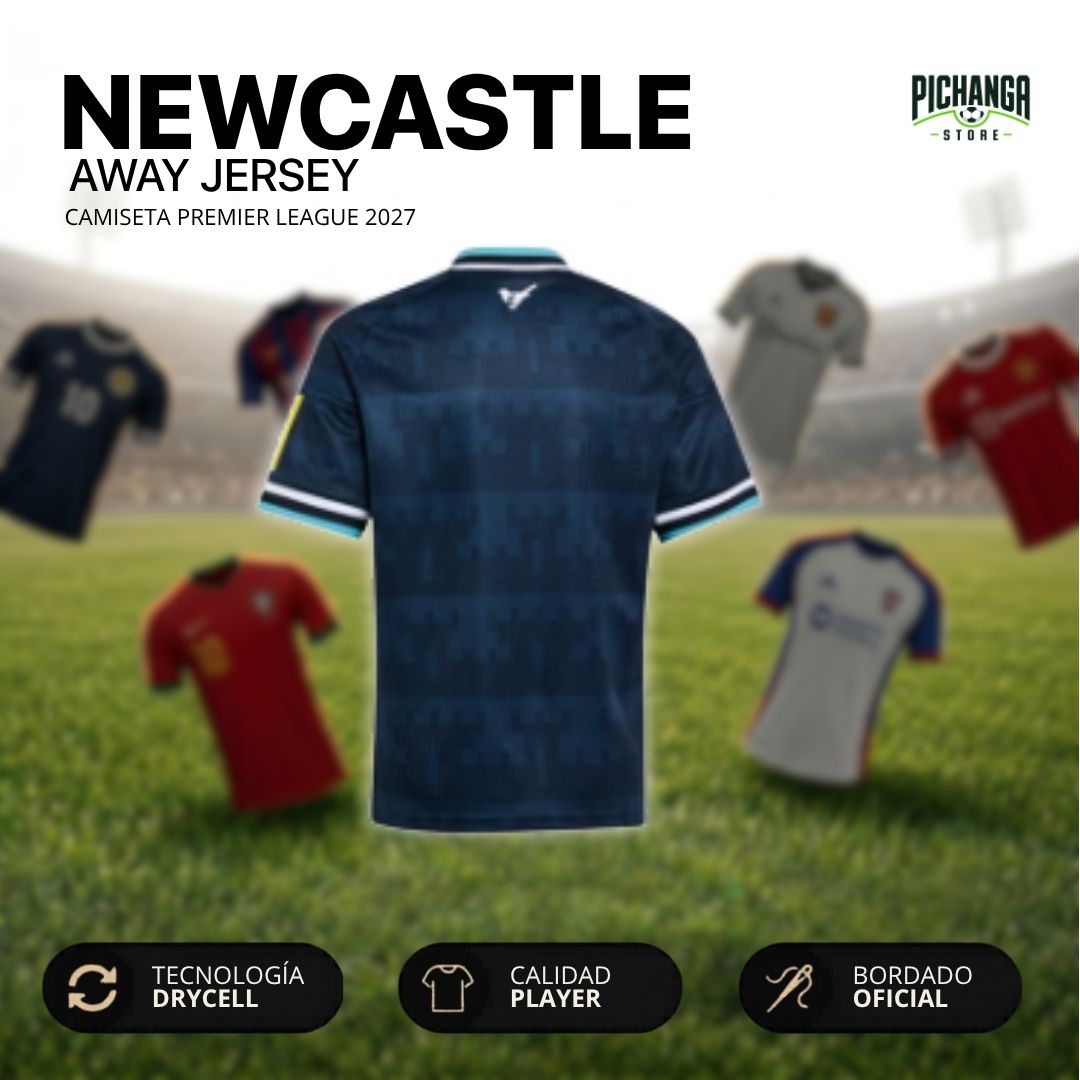 Camiseta Newcatle Visita 2027