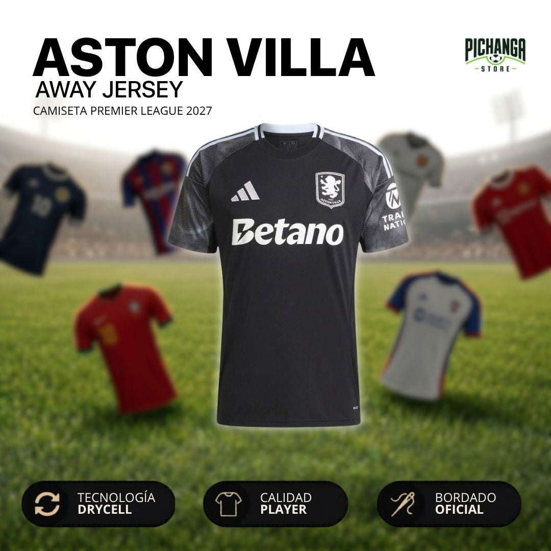 Camiseta Aston Villa Visita 2027