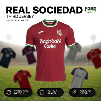 Camiseta Real Sociedad Tercera Equipación 2027
