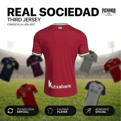 Camiseta Real Sociedad Tercera Equipación 2027