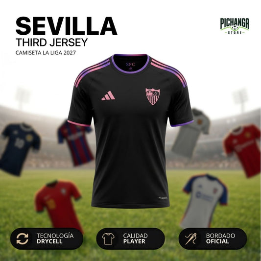 Camiseta Sevilla Tercera Equipación 2027