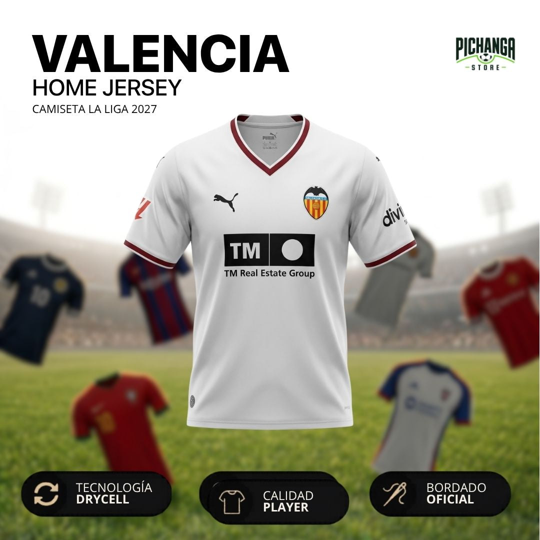 Camiseta Valencia 2027