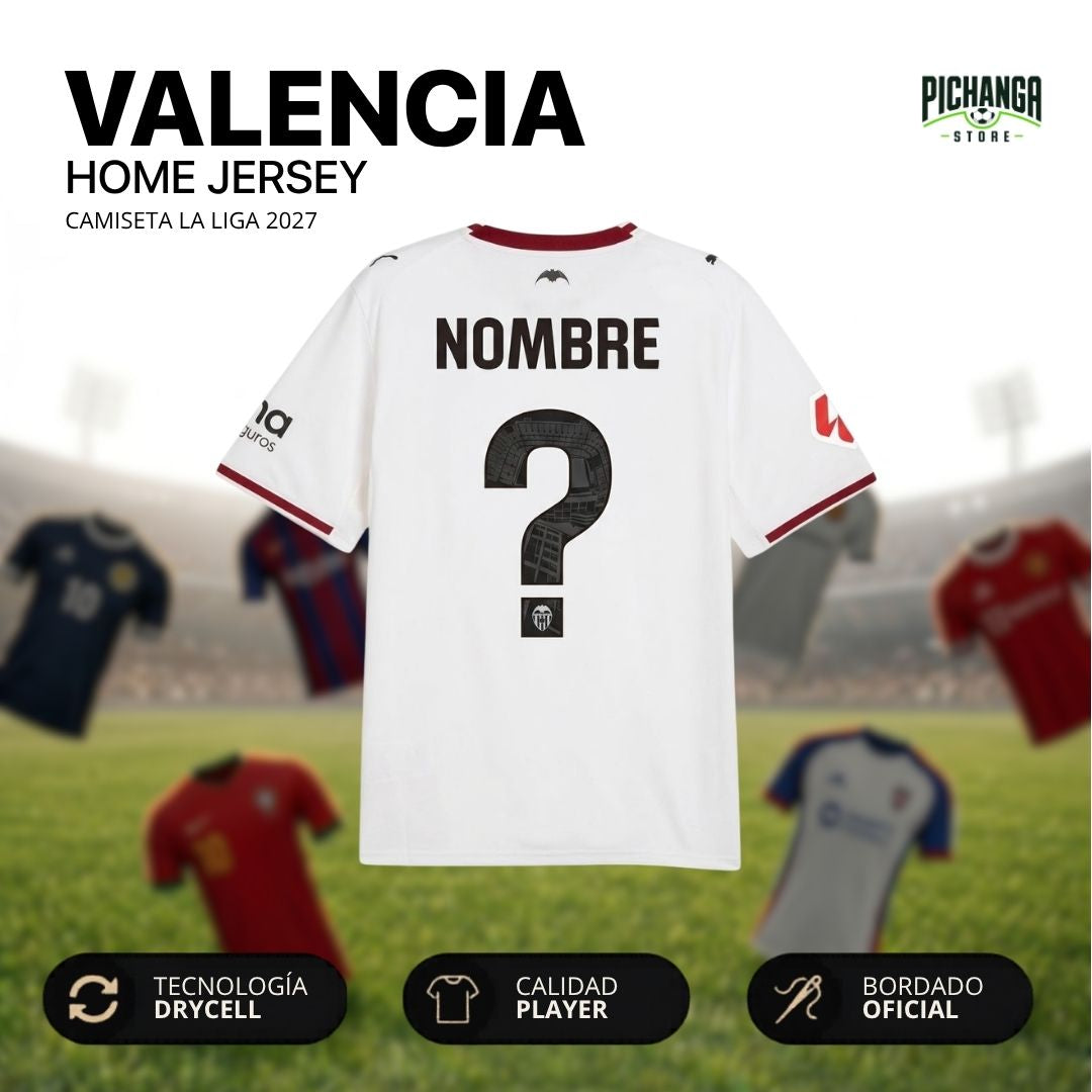 Camiseta Valencia 2027