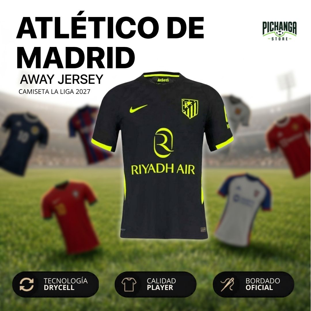 Camiseta Atlético de Madrid Visita 2027