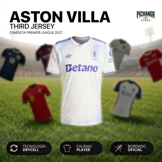 Camiseta Aston Villa Tercera Equipación 2027