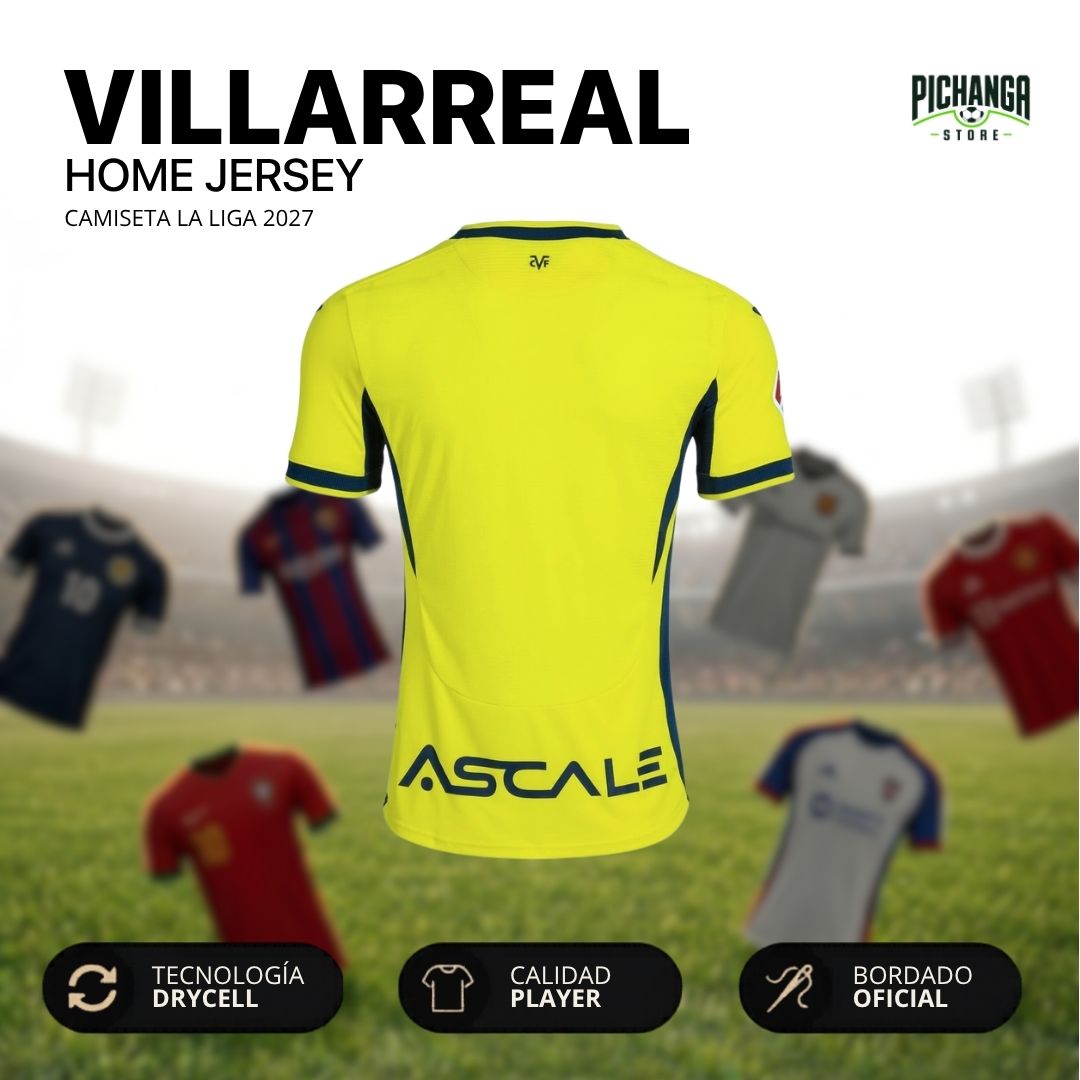 Camiseta Villareal 2027