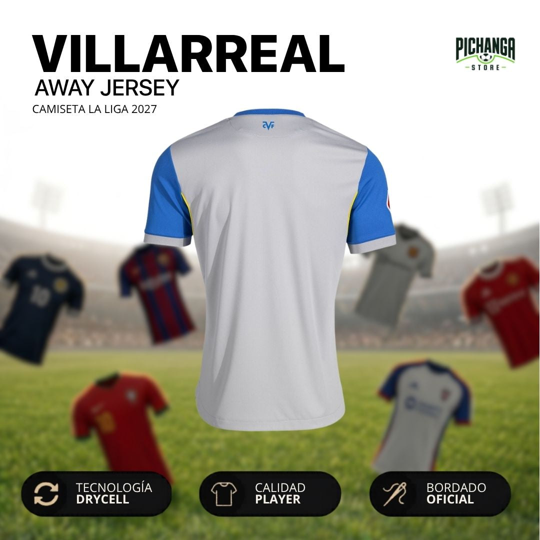 Camiseta Villareal Visita 2027