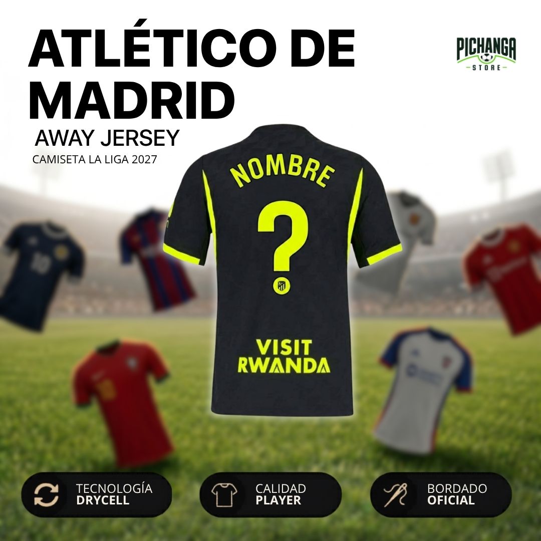 Camiseta Atlético de Madrid Visita 2027