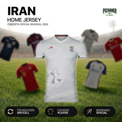 Camiseta Irán Mundial 2026