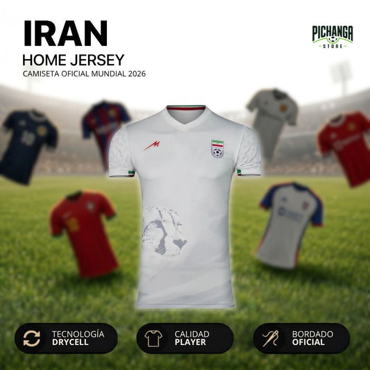 Camiseta Irán Mundial 2026