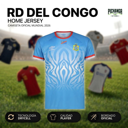 Camiseta RD del Congo Mundial 2026