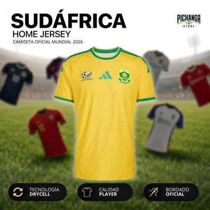 Camiseta Sudáfrica Mundial 2026