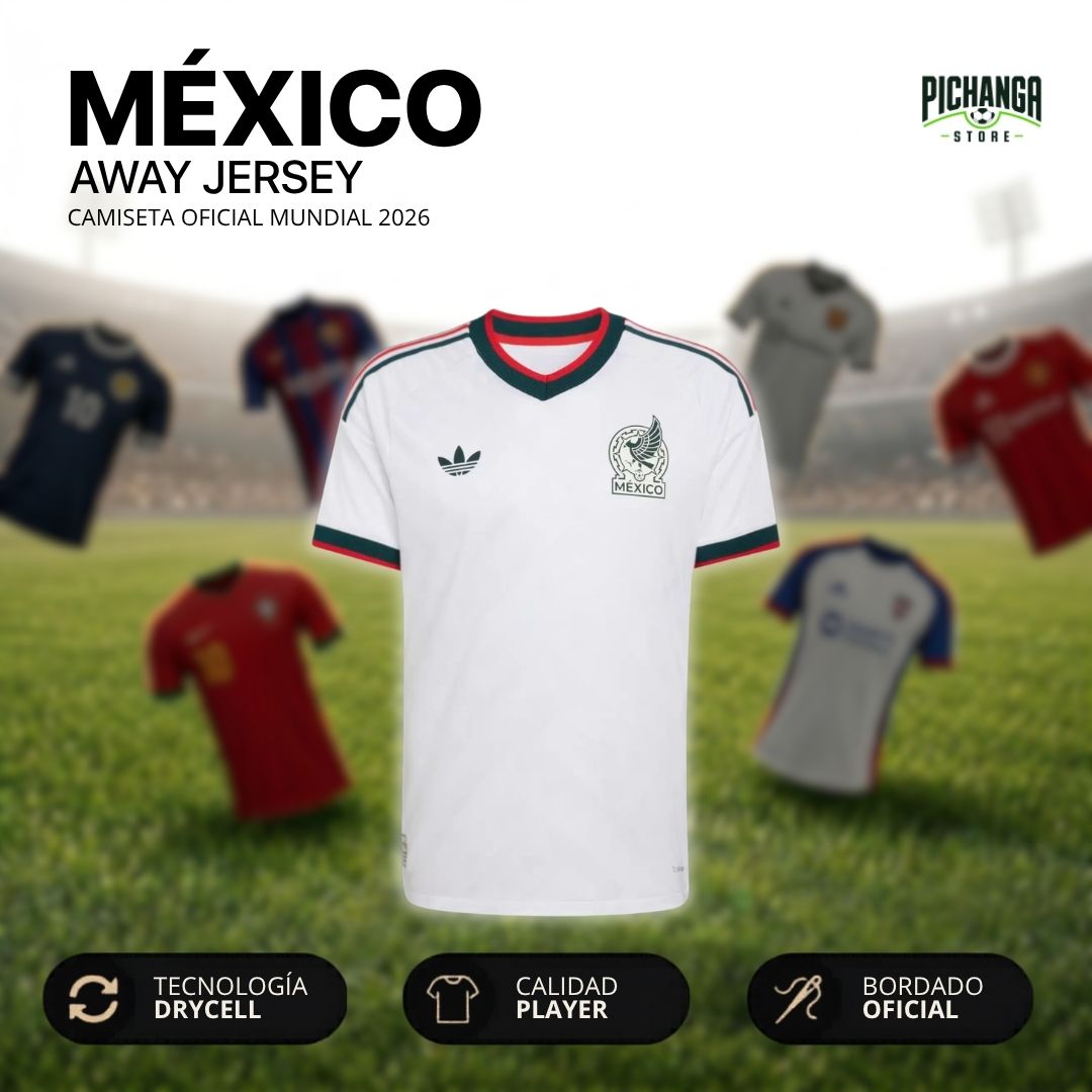 Camiseta México Visita Mundial 2026