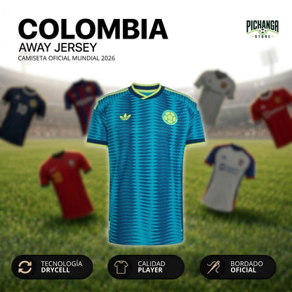 Camiseta Colombia Visita Mundial 2026