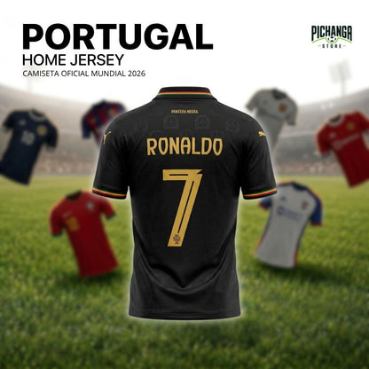 Camiseta Portugal Pantera Negra