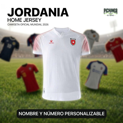 Camiseta Jordania Mundial 2026