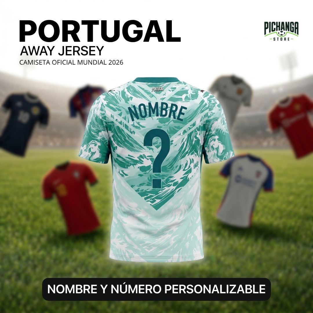 Camiseta Portugal Visita Mundial 2026