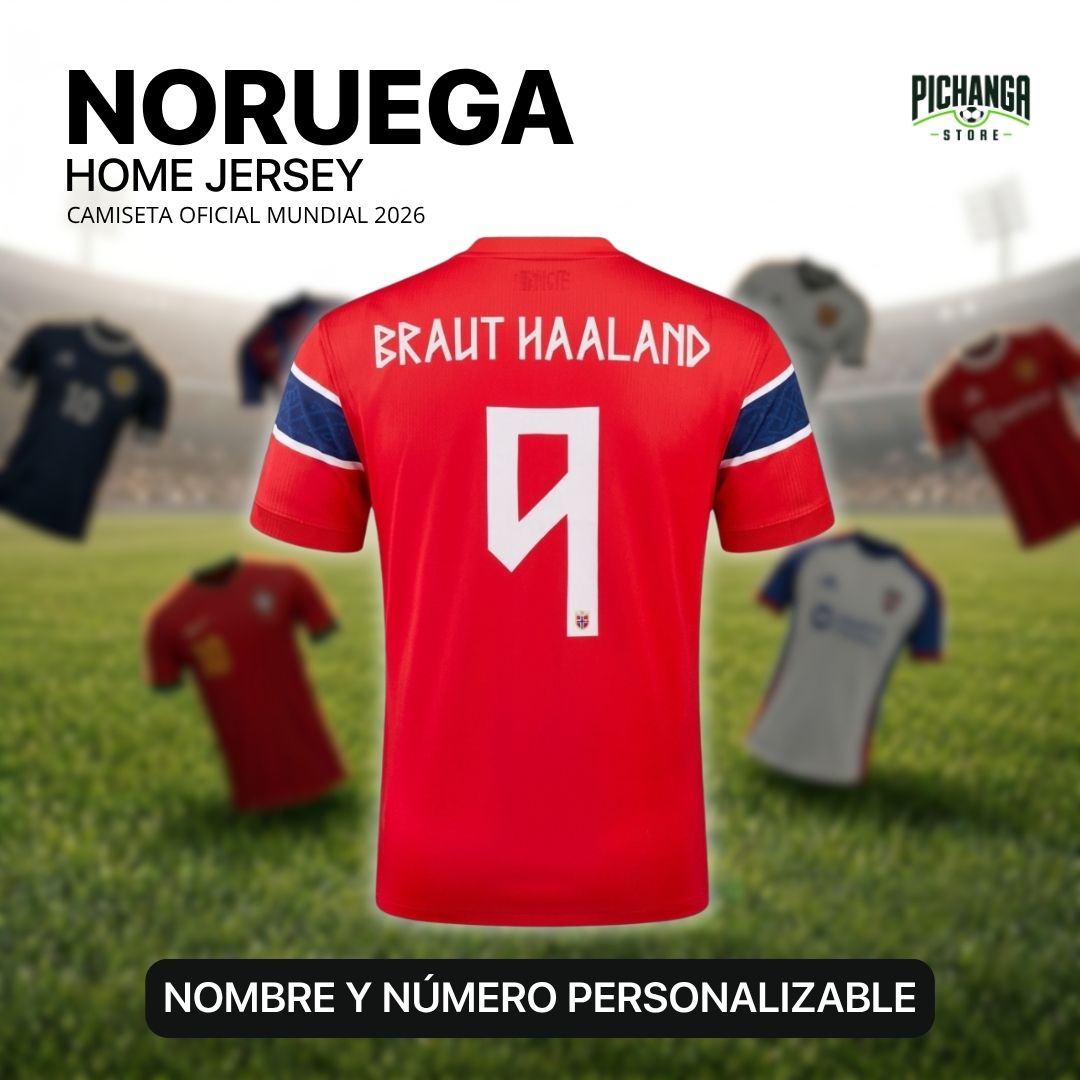 Camiseta Noruega Mundial 2026