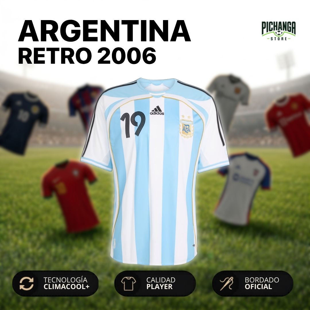 Camiseta Argentina Retro 2006