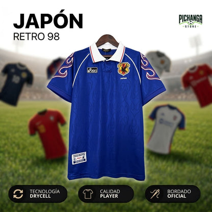 Camiseta Retro Japón 1998 Local