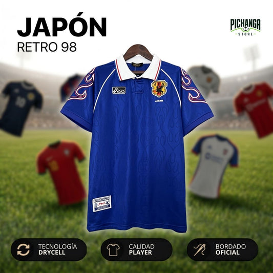 Camiseta Retro Japón 1998 Local