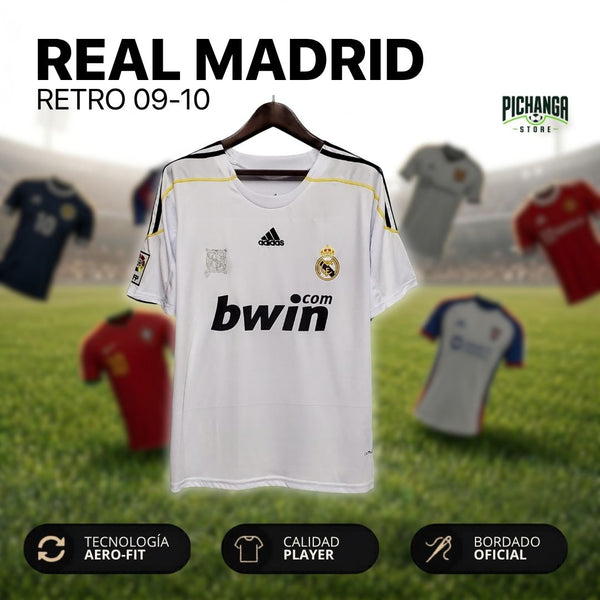Camiseta Retro Real Madrid 09-10 Local