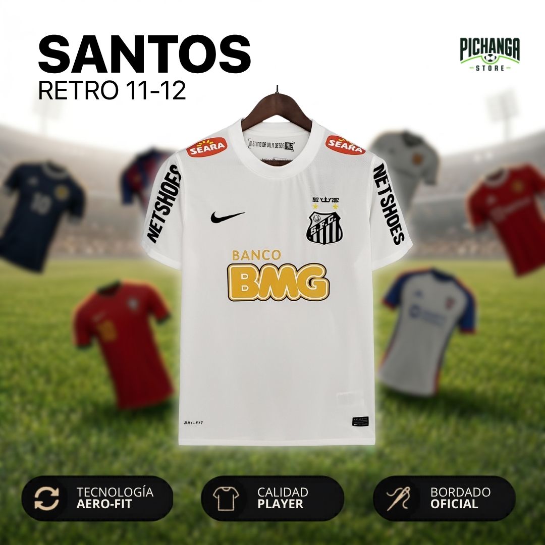Camiseta Retro Santos 11-12 Local