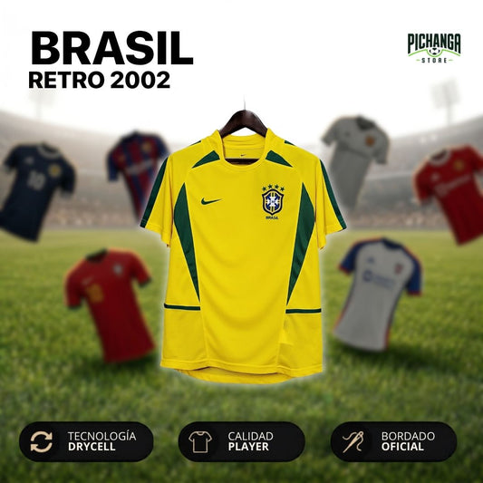 Camiseta Brasil Retro 2002