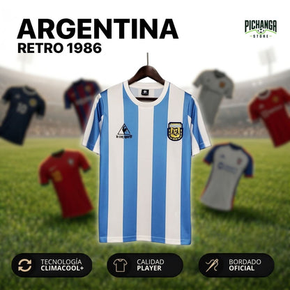 Camiseta Argentina Retro 1986
