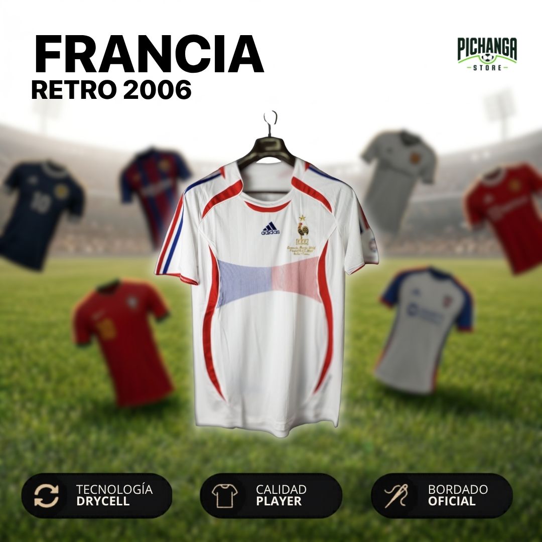 Camiseta Francia Retro 2006