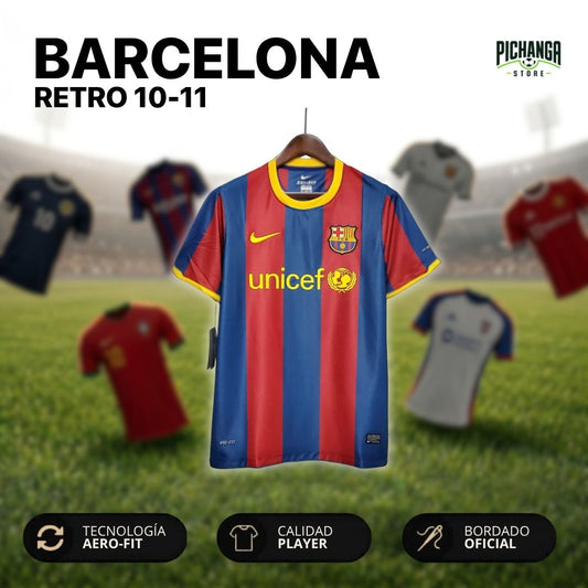 Camiseta Barcelona Retro 10-11