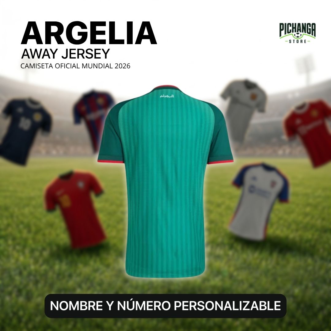Camiseta Argelia Visita Mundial 2026