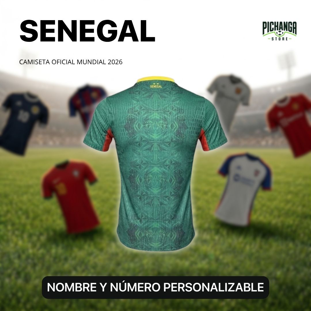 Camiseta Senegal Visita Mundial 2026