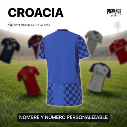 Camiseta Croacia Visita Mundial 2026