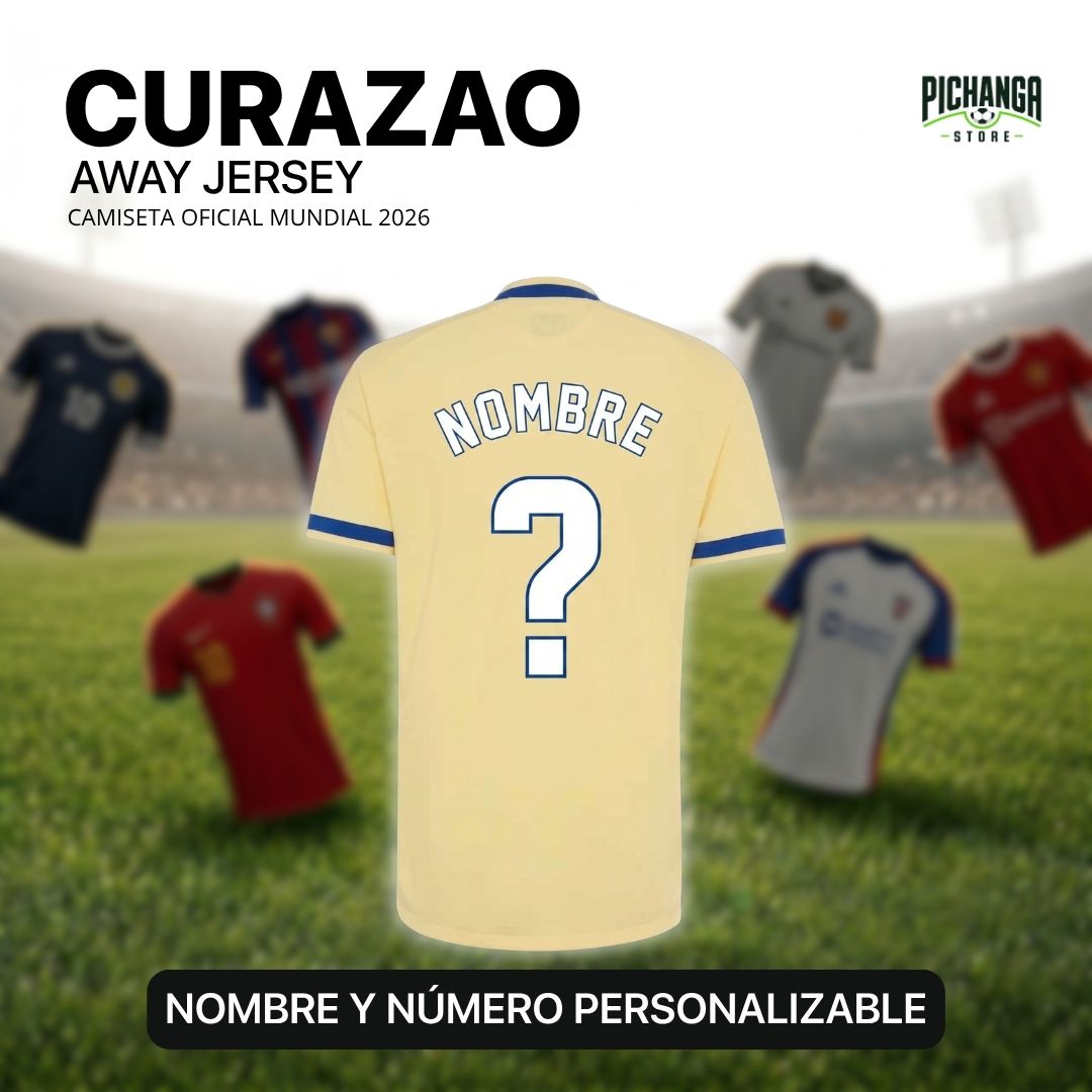 Camiseta Curazao Visita Mundial 2026