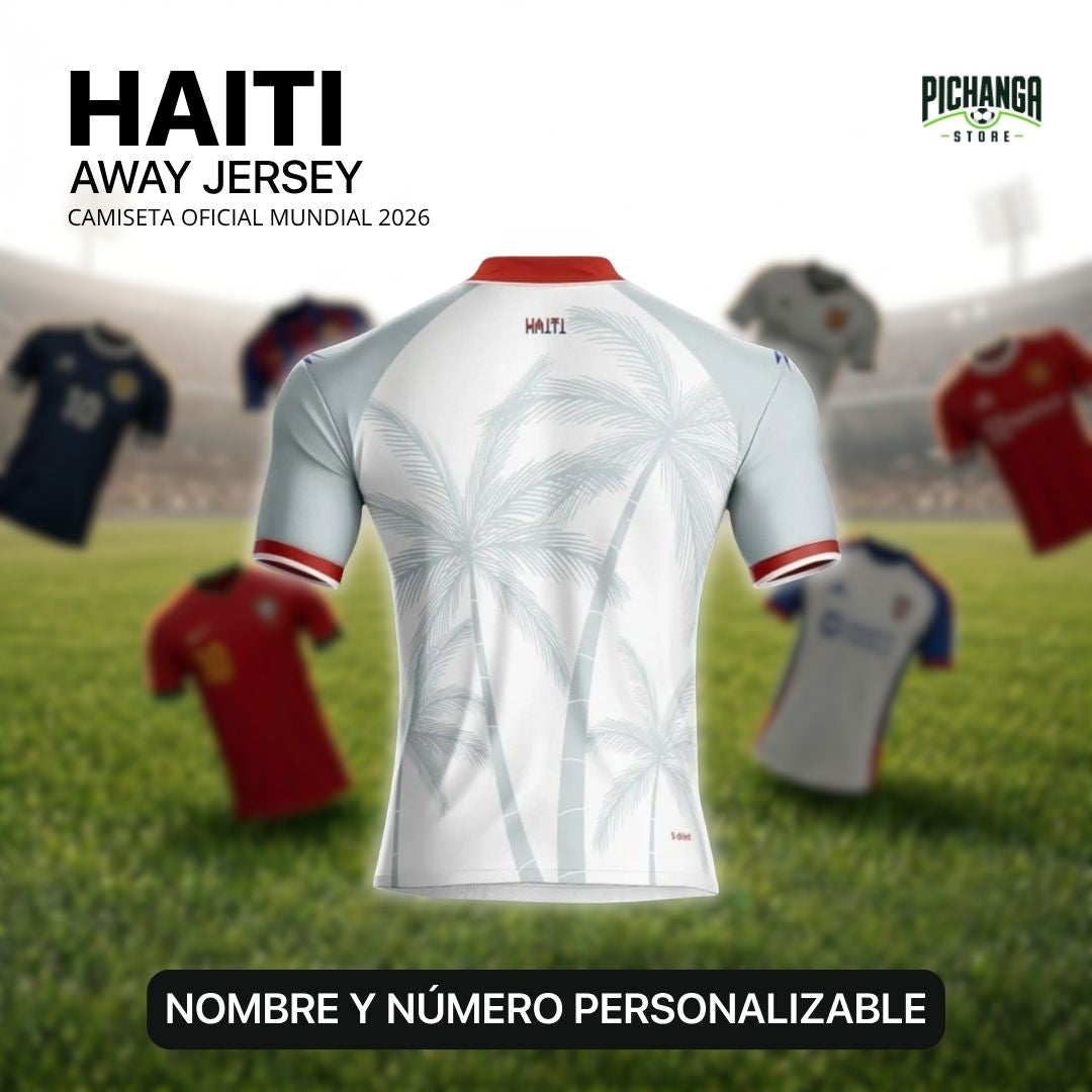 Camiseta Haití Visita Mundial 2026