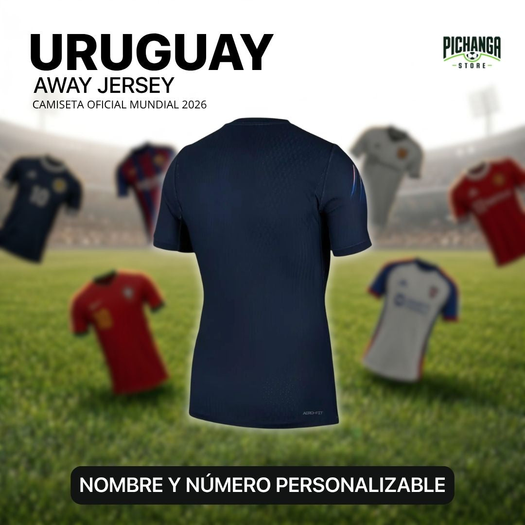 Camiseta Uruguay Visita Mundial 2026