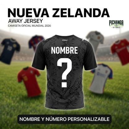 Camiseta Nueva Zelanda Visita Mundial 2026