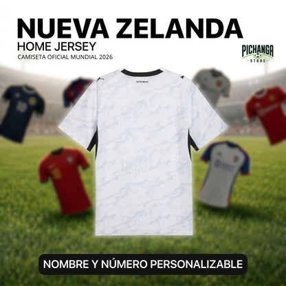 Camiseta Nueva Zelanda Mundial 2026
